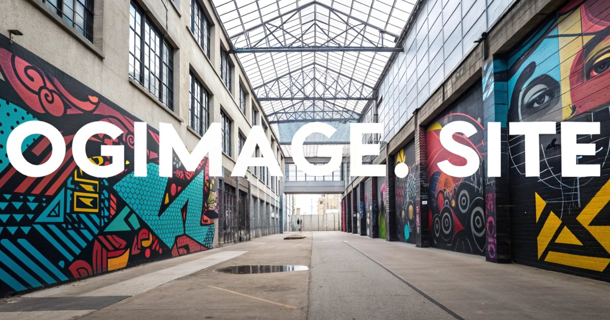 AI OG Image for OGimage.site - Art Street